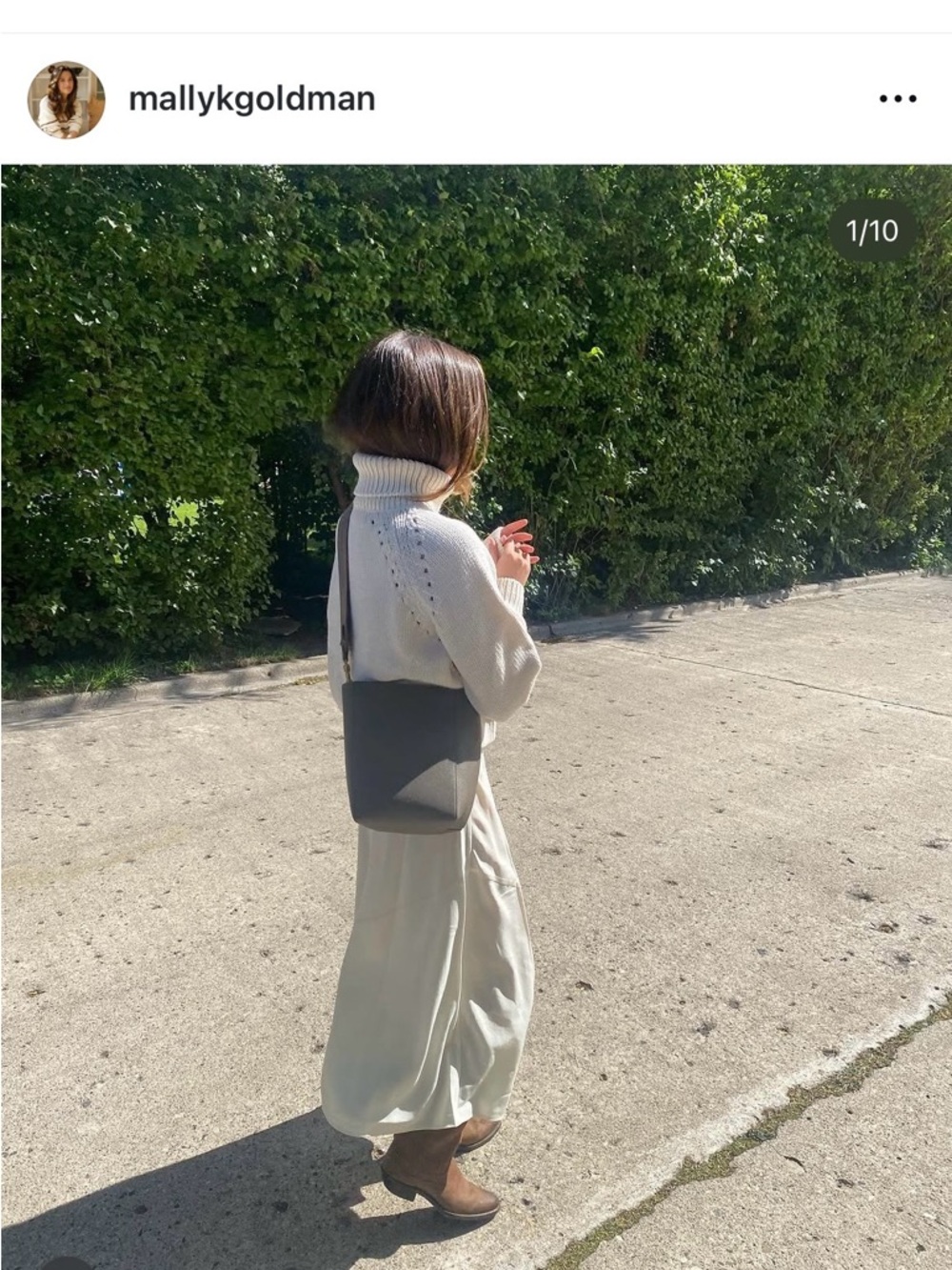 Celine Sangle Small Bucket Bag in soft grained calfskin - Picture 12 of 12